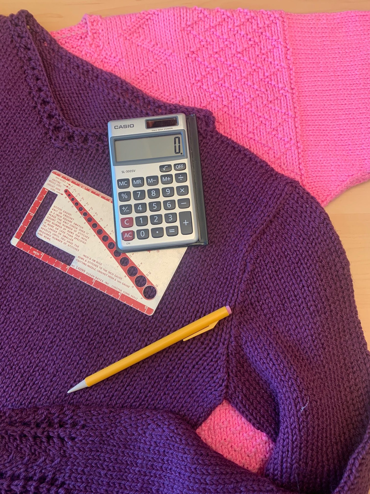 Knit to Fit Math photo.Square