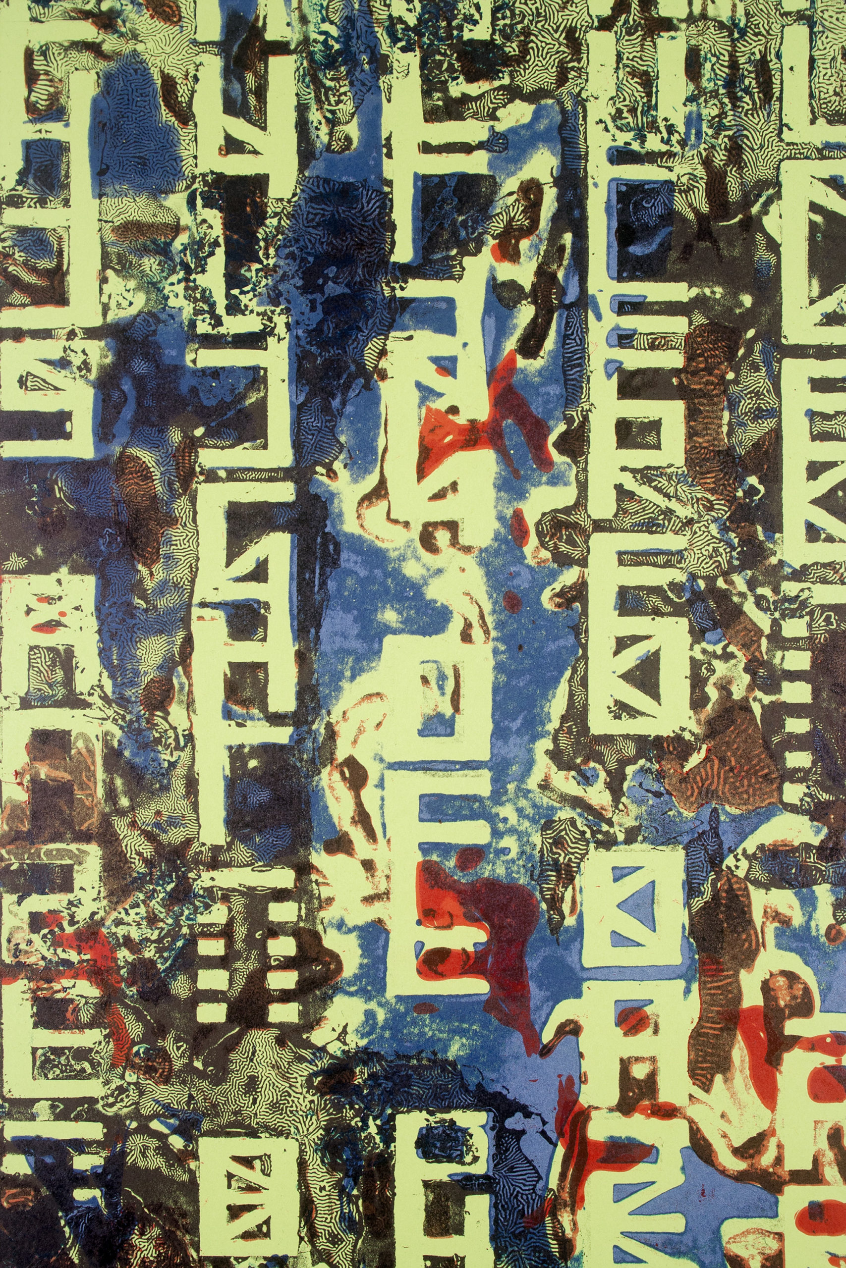 Experiments in Multi-color Collagraph Printmaking