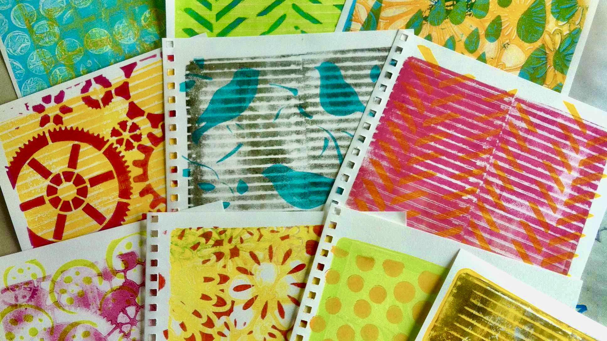 Gelli Plate Printing_Adults and Youth_Smith