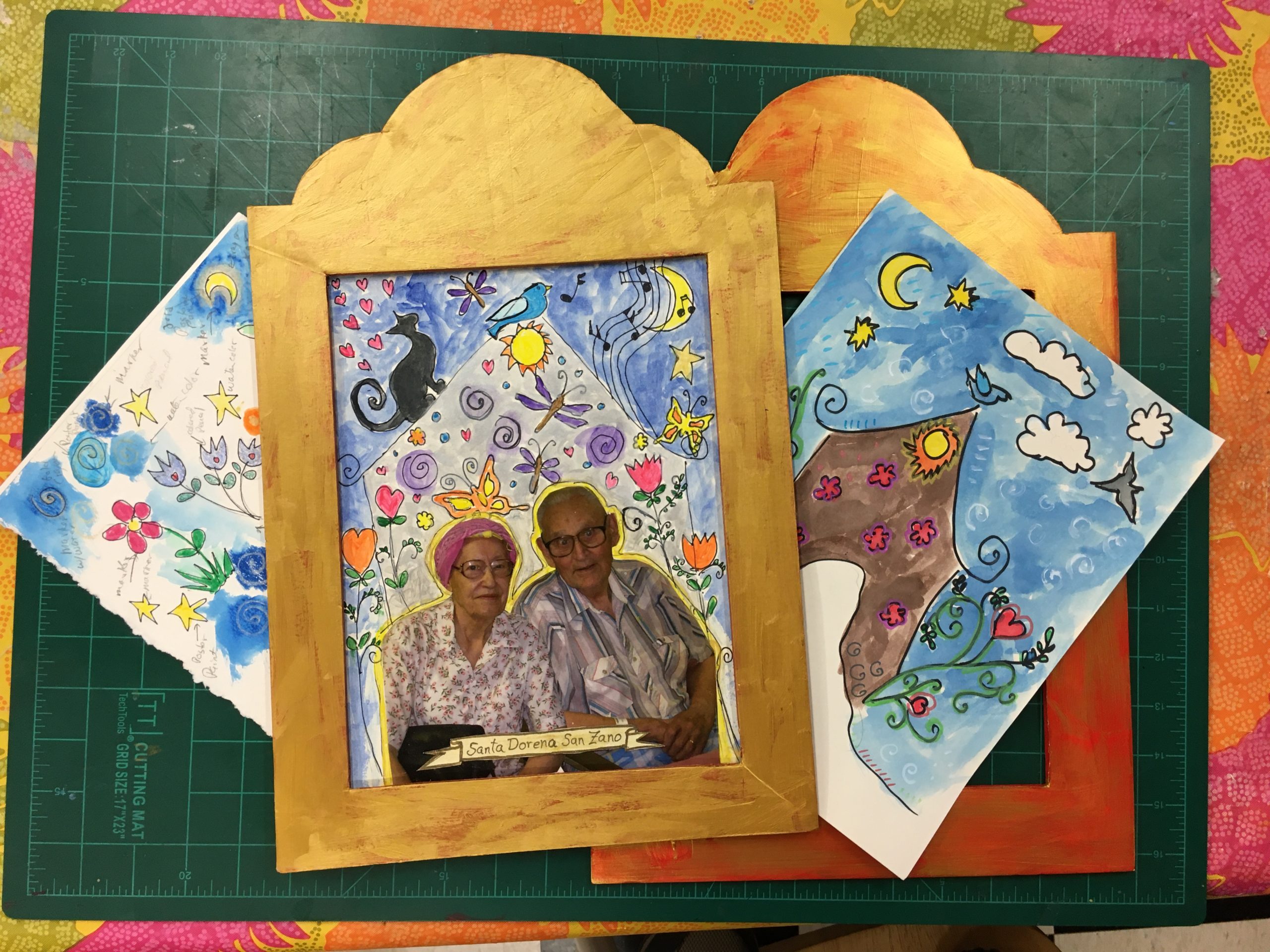 Heroic Icons, Retablo Style_ZiemanFoster_YA
