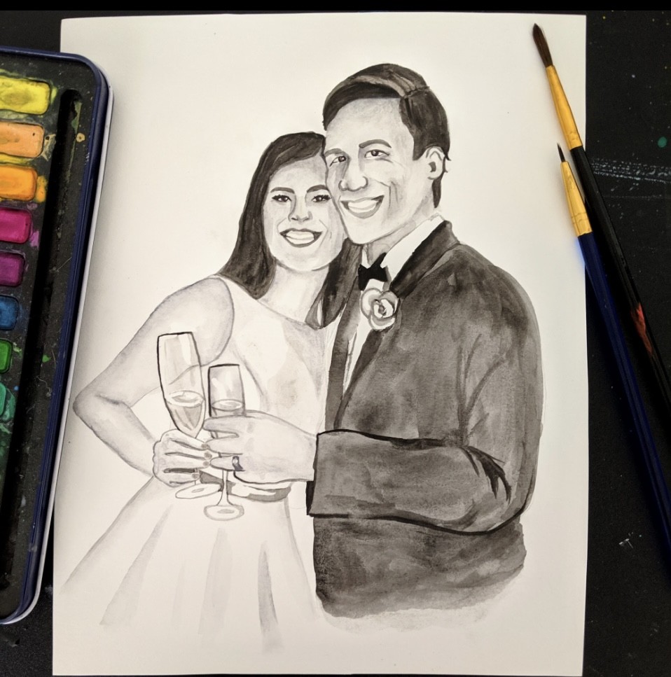 Mast_Personalized Watercolor Portraits