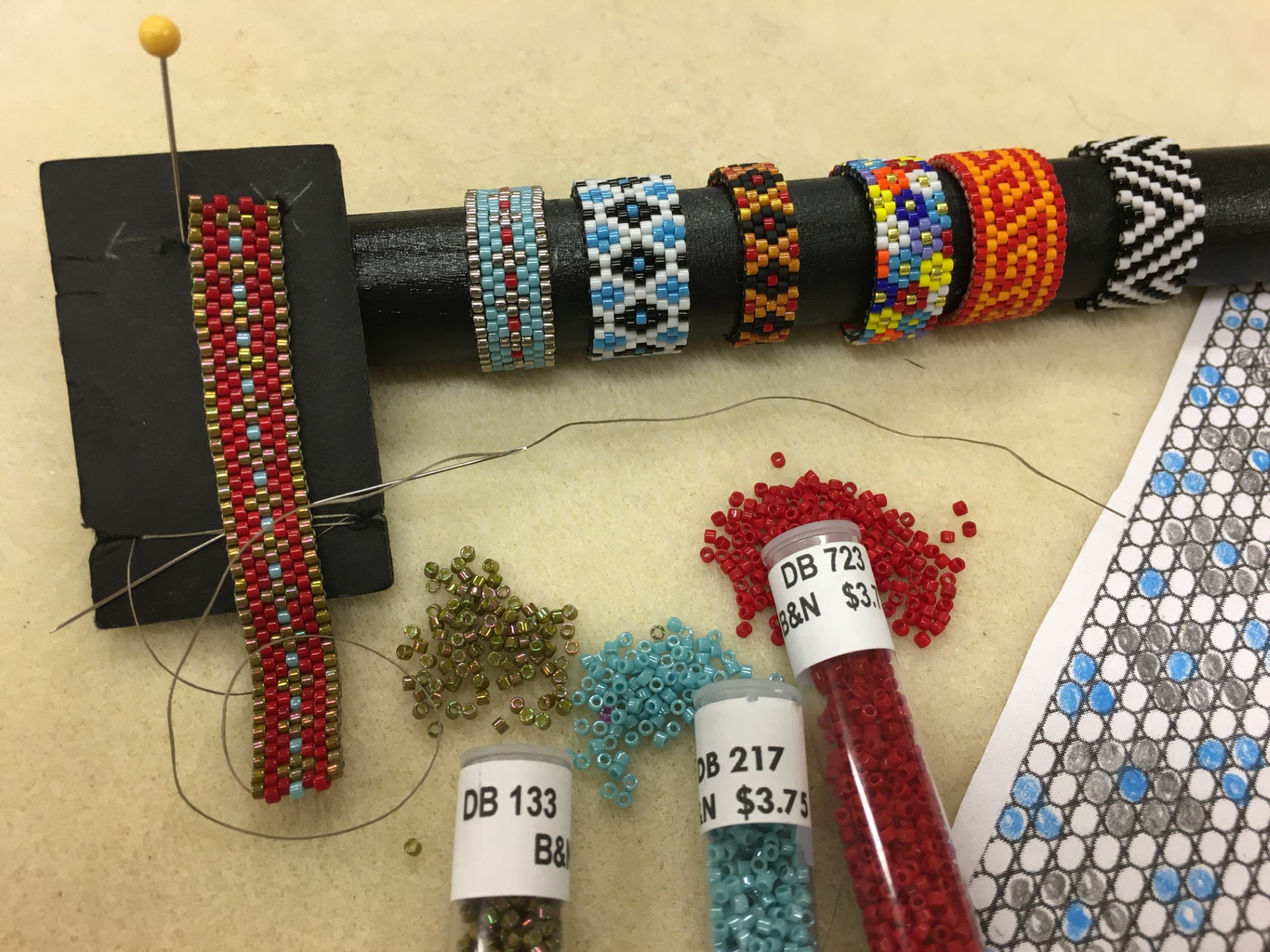 Zieman-Foster_Odd Peyote Rings