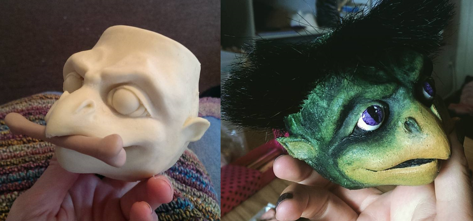 Monefino_Stone Mold Making and Latex Casting