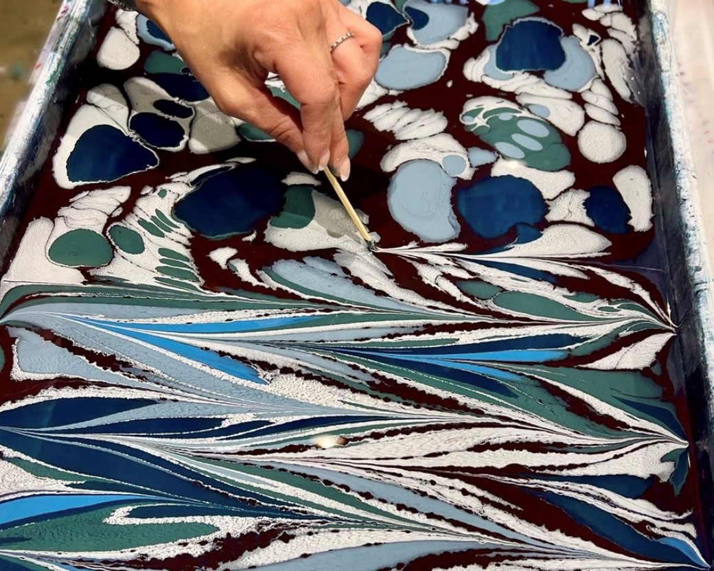 Selman_YOUTH Water Marbling Workshop
