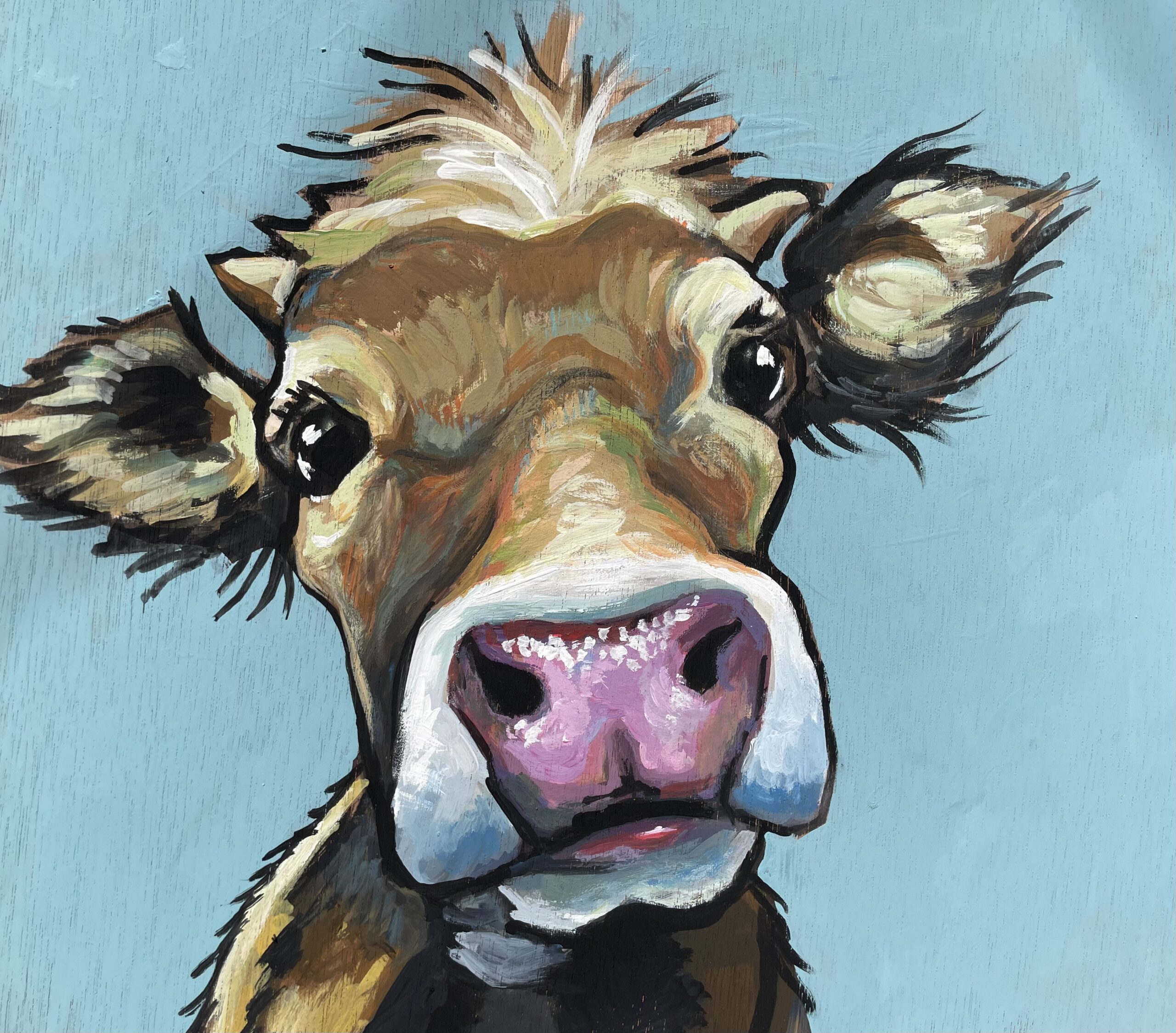 Novak_Acrylic Barn Animal Portraits