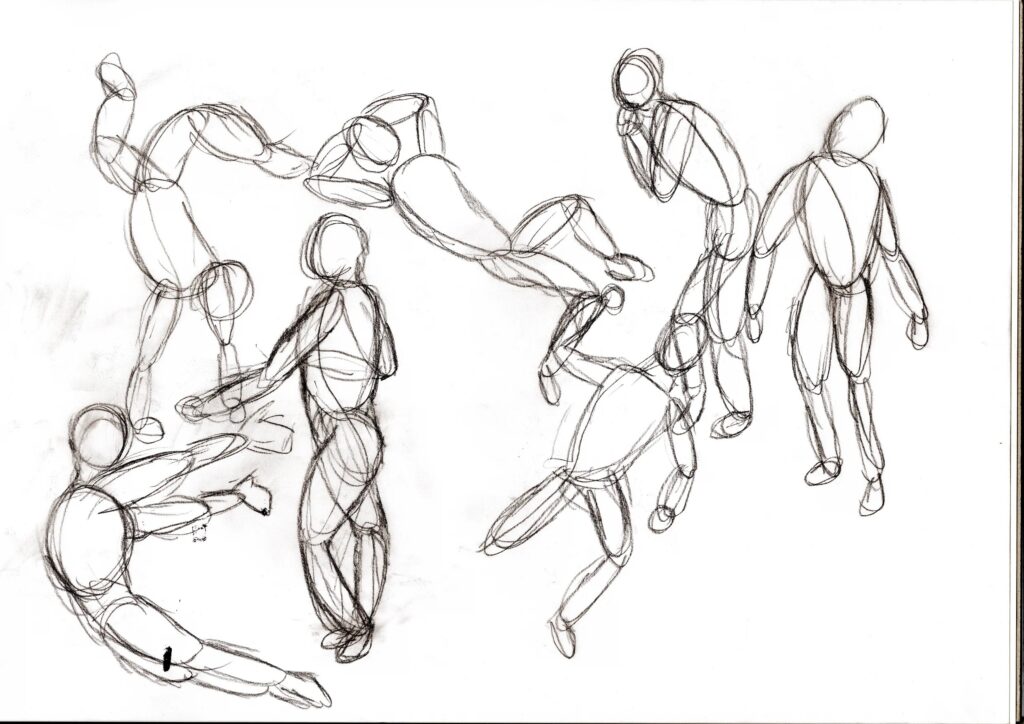 Y22 Gesture Drawing FAC's Bemis School of Art