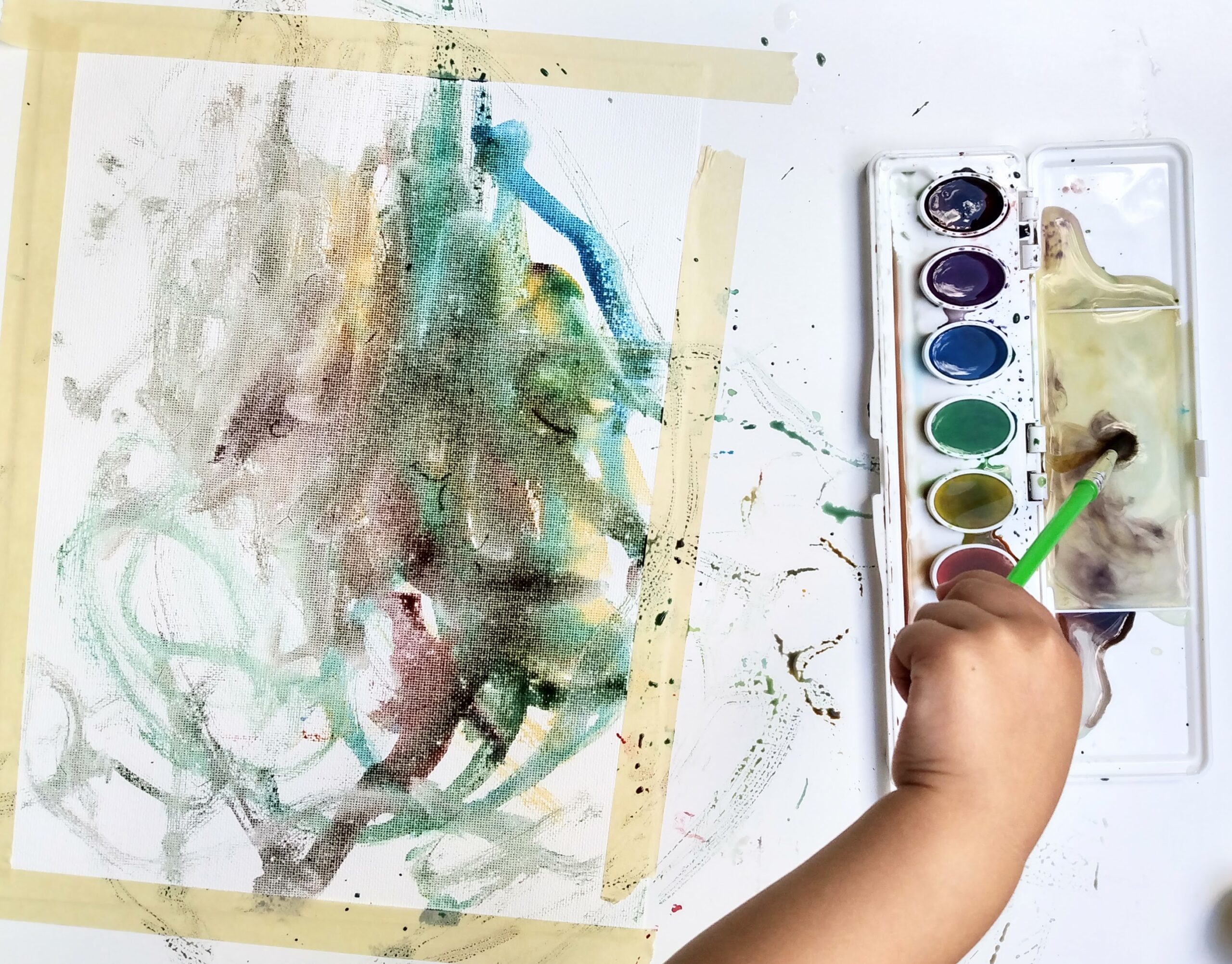 Kanning_Partners in Art Toddler Paint Wonderful Watercolor